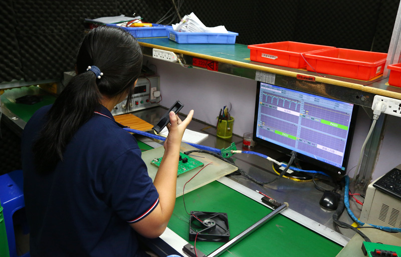 Thermal performance testing equipment at DXY Motors
