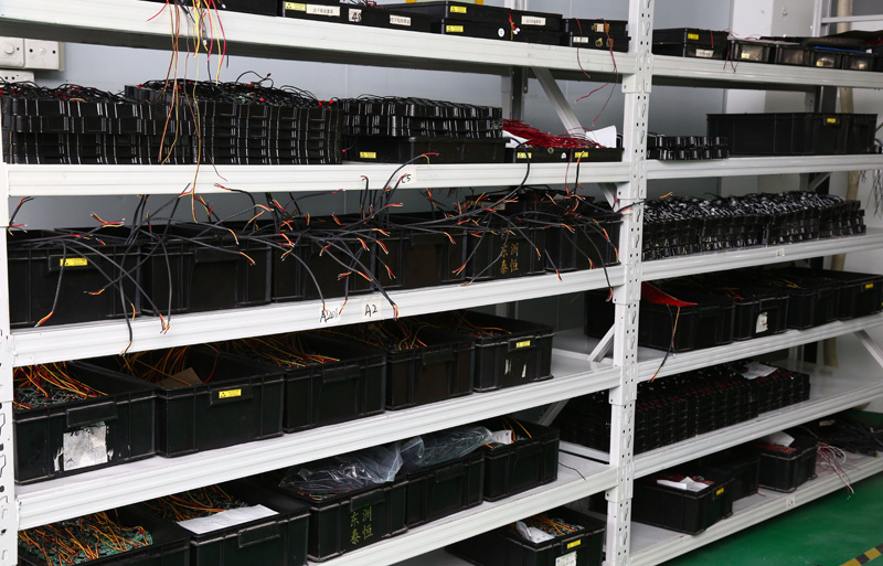 AC cooling fan production line at DXY Motors