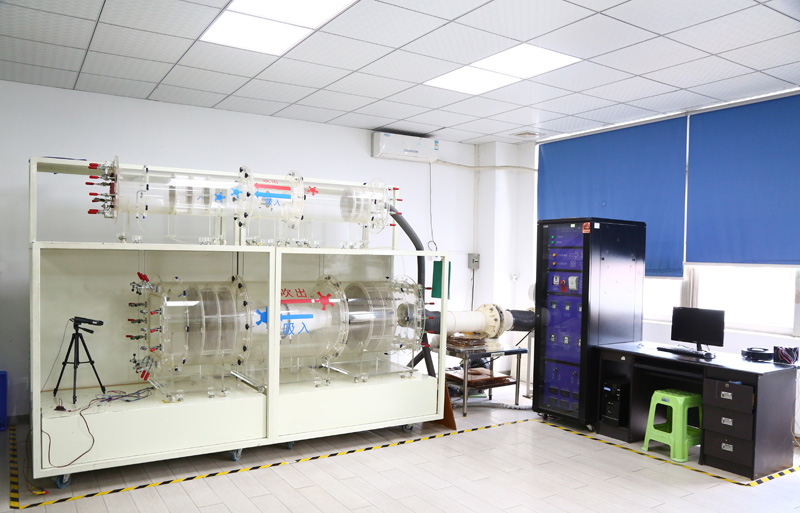 Wind tunnel testing facility for cooling fans