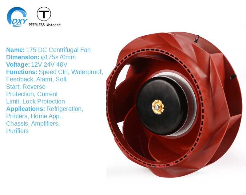 DXY Motors DC blower fan
