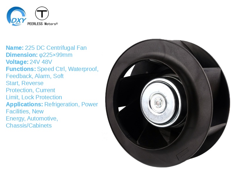 Large DC blower