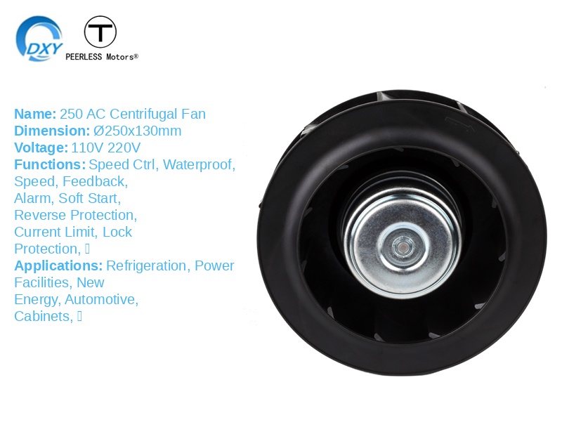 250ec Centrifugal Fan
