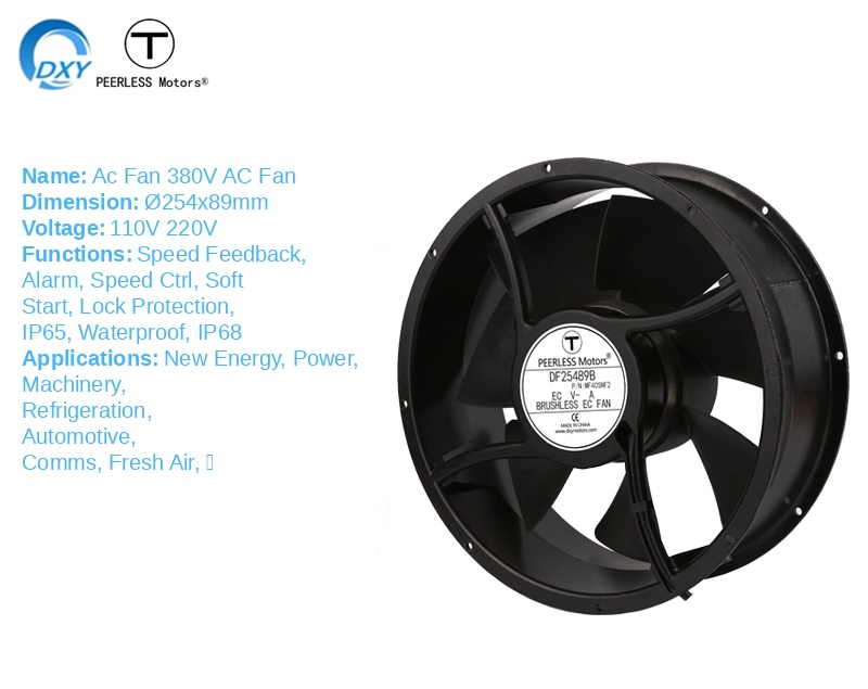 Ac Fan 380v AC Fan